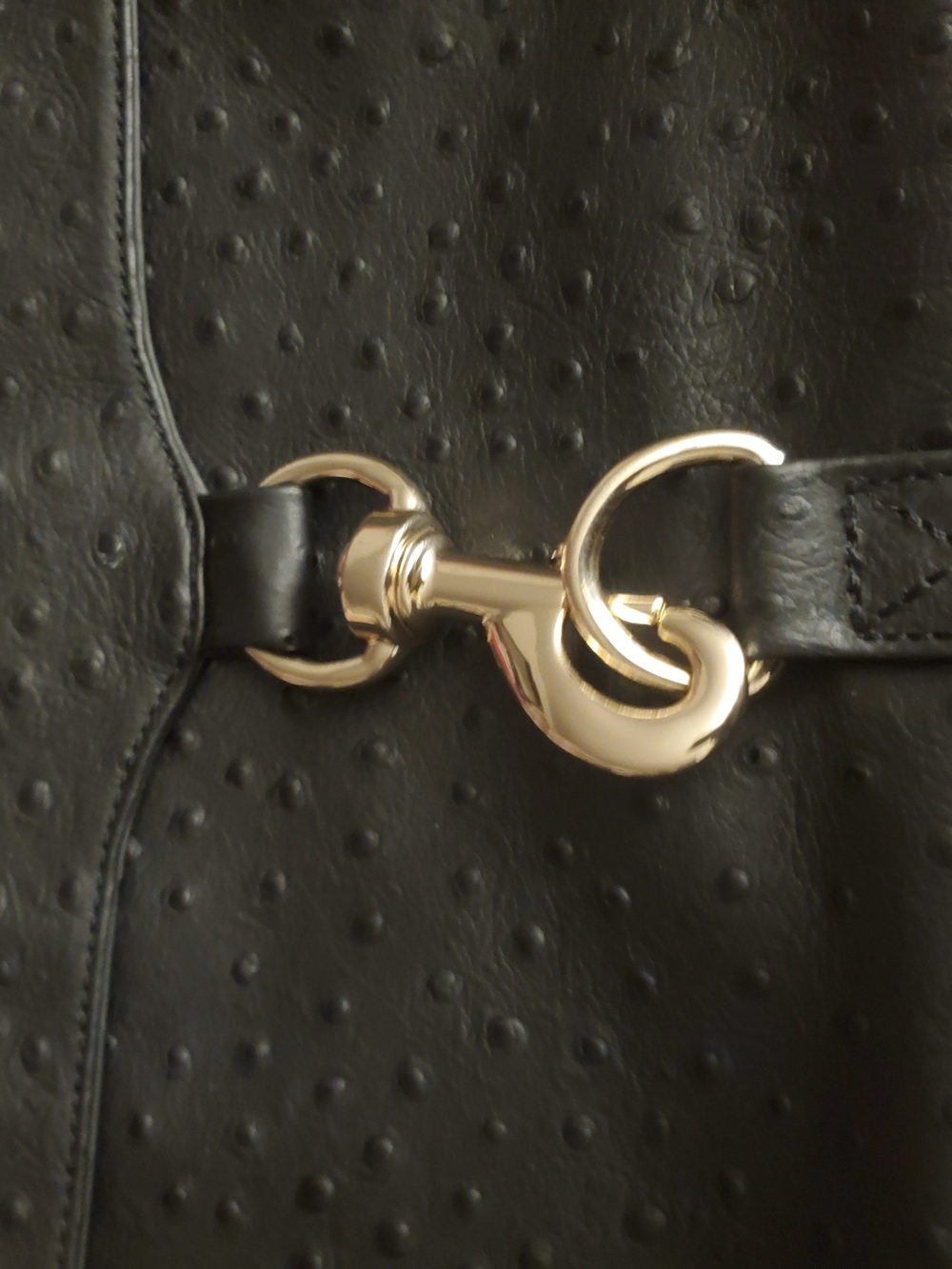 Rebecca Minkoff Black Leather Crossbody Bag With Tassels And Gold Hardware - Picture 4 of 12